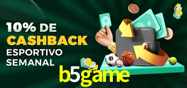 10% de bônus de cashback na b5game